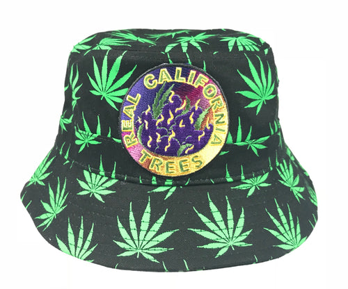 Pot Leaf Bucket Hats